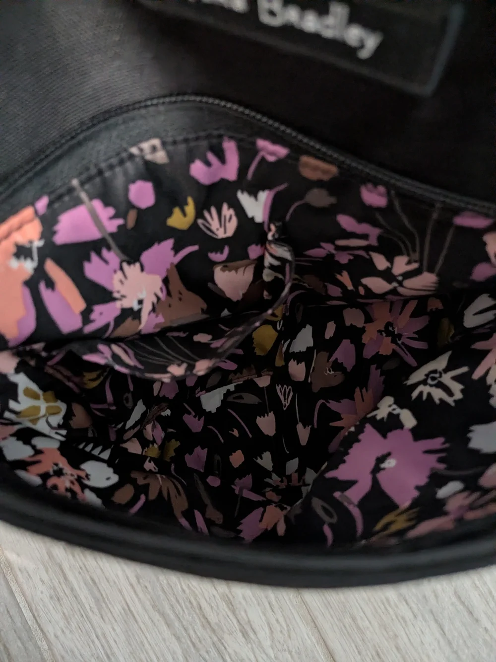Vera Bradley Black Lightweight Everyday Backpack